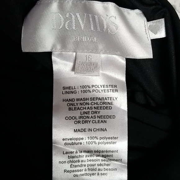 David's Bridal Bridesmaid Dress - Picture 7 of 7